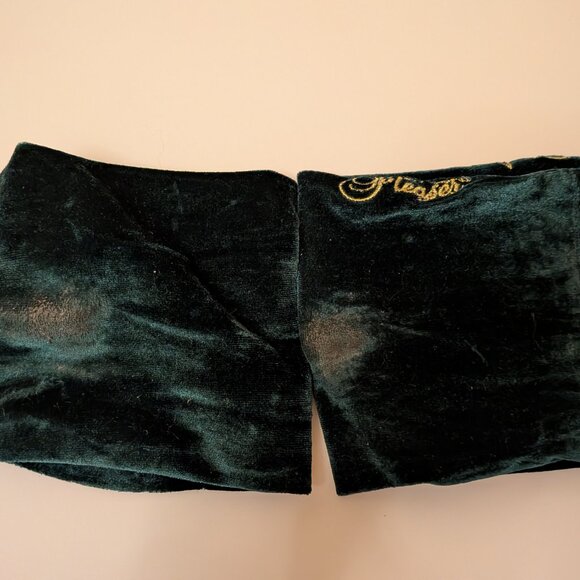 Pleaser Adore 1020 Boots 7 Inch Heel US Size 8 Emerald Green Platform Pole Heels - Picture 7 of 7